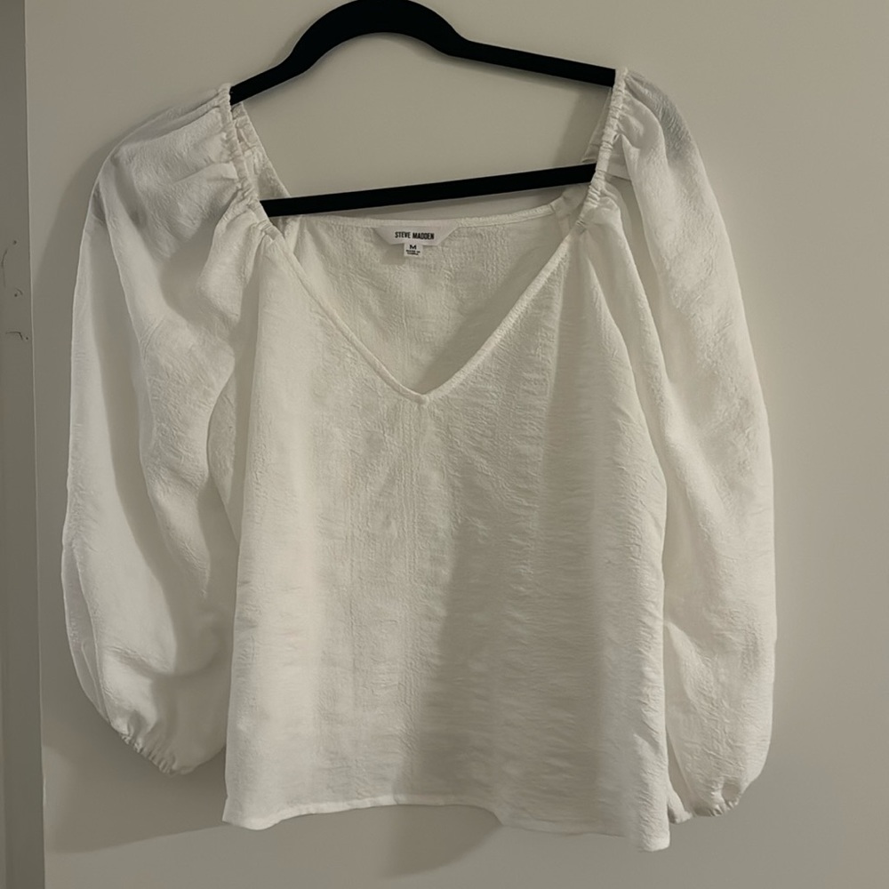 White Steve Madden Top